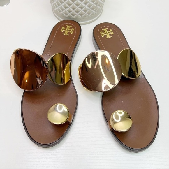 Tory Burch Patos Multi Disk Sandal. Size 6.5      #33 - Picture 2 of 7